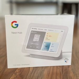 NEW! In box Google Nest Hub - 2nd Generation- White - Second Gen.